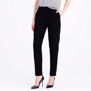 J Crew Factory Drapey Pull On Pant - Style G7528- Black - Size 10